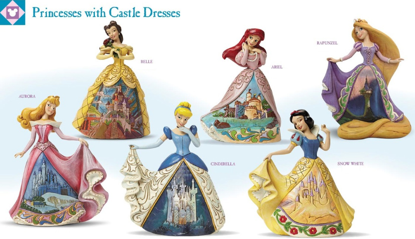 Princess with Castle Dress