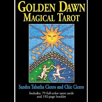 魔法黃金黎明塔羅牌Golden Dawn Magical Tarot