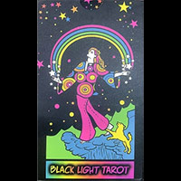 黑曜霓光塔羅牌Black Light Tarot
